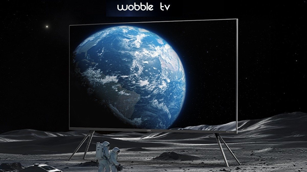 Wobble ने 116.5-inch स्क्रीन साइज का टीवी इंट्रोड्यूस किया है. (Photo: Indkal)