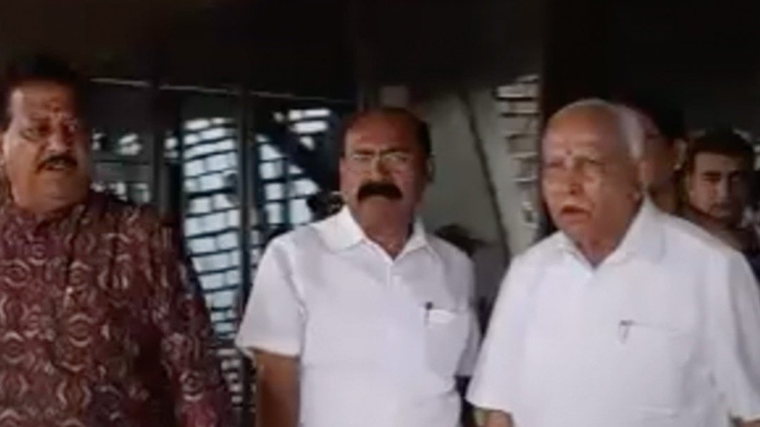 पूर्व CM येदियुरप्पा ने किया स्टैच्यू ऑफ यूनिटी का दौरा