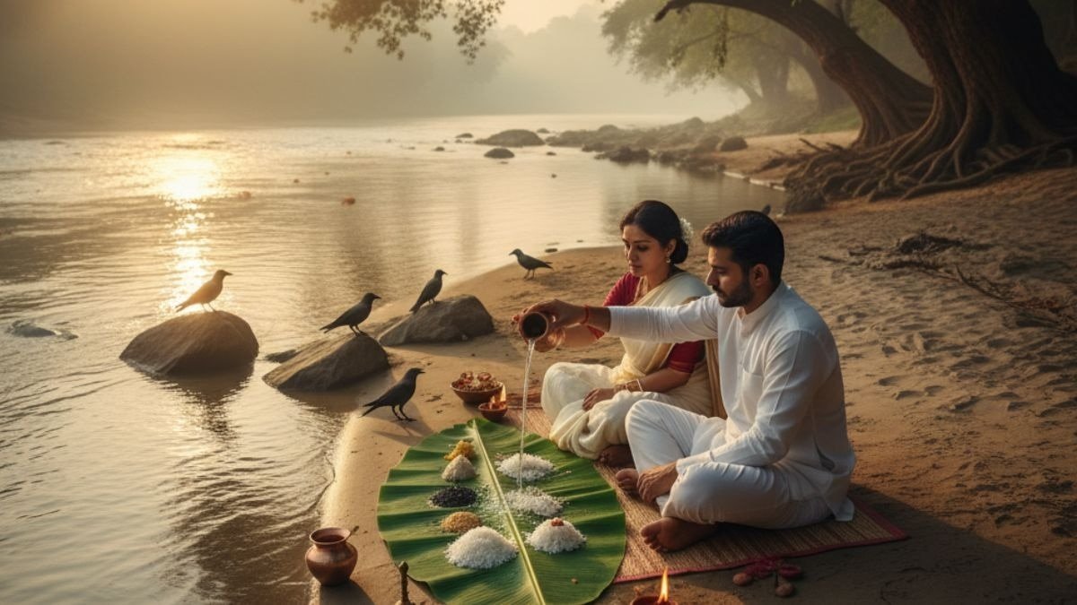 इस बार चतुर्दशी श्राद्ध शनिवार के दिन पड़ रहा है, जो कि एक दुर्लभ संयोग है. (Photo: AI Generated)