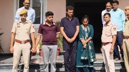 जोधपुर जिले का रहने वाला प्रिंस सैनी 12वीं कक्षा में फेल हो गया था. (Photo: X/@PoliceRajasthan)