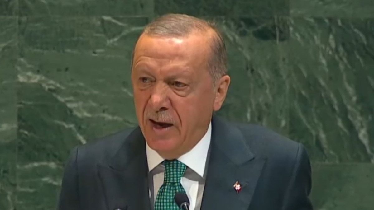 एर्दोगन ने UN से फलीस्तीन को मान्यता देने की अपील की. (Photo: X)