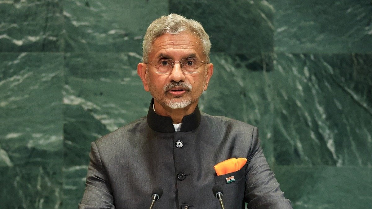 भारत के विदेश मंत्री जयशंकर ने 80वीं संयुक्त राष्ट्र महासभा को संबोधित किया. (Photo: Reuters)