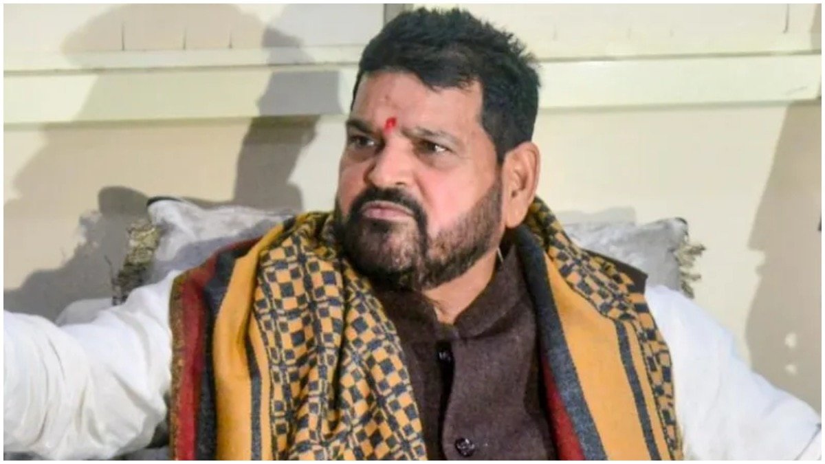 भारतीय कुश्ती महासंघ के पूर्व प्रमुख और कैसरगंज से बीजेपी सांसद बृजभूषण शरण सिंह. (Photo: PTI)