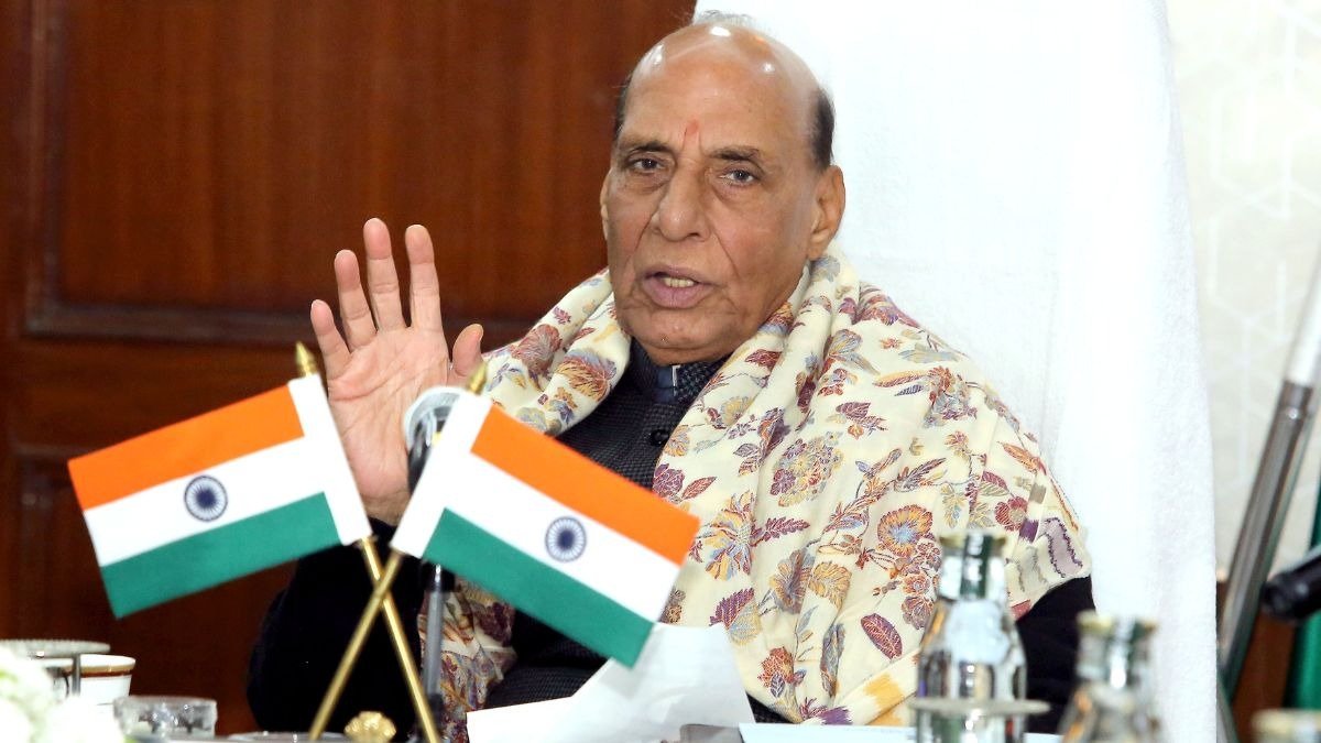 राजनाथ सिंह ने 'सुदर्शन चक्र' पहल पर बड़ा बयान दिया. (Photo- ITG)