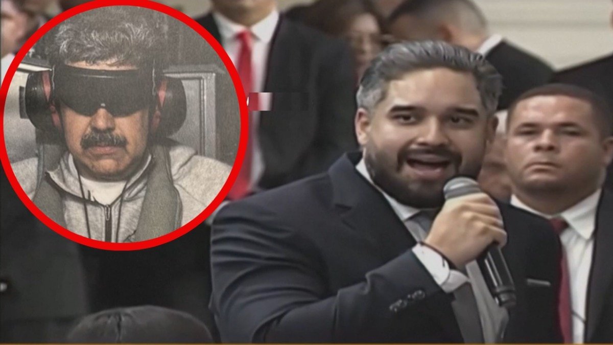 निकोलस मादुरो के बेटे ने कहा कि पिता का अपहरण हो गया है. उन्होंने अंतर्राष्ट्रीय एकजुटता का आह्वान किया. (Photo: Reuters Screengrab)