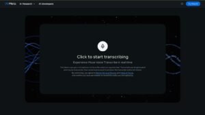 Meta launches Muse Voice Transcribe with support for 5 Indian languages
