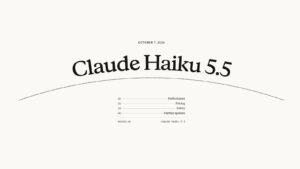 Anthropic unveils Haiku 5.5, its third AI model in a month ahead of planned IPO